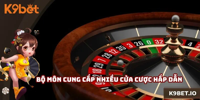 Bộ môn có các phương thức cược phổ biến