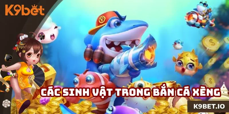Đa dạng các loài sinh vật để bạn hạ gục
