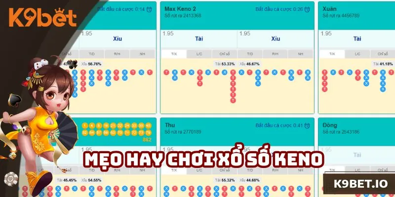 Mẹo hay giúp bạn làm chủ mọi ván keno trong vòng 1 nốt nhạc