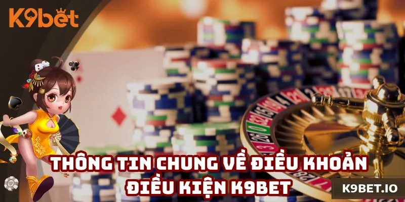 Thông tin chung cần nắm về điều khoản điều kiện K9bet