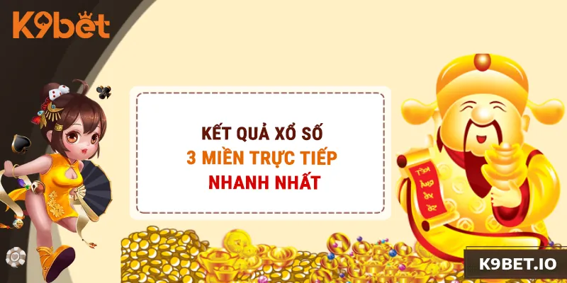 Trải Nghiệm Xổ Số 3 Miền Đầy Hấp Dẫn Tại K9bet 1 Tổng quan về xổ số 3 miền